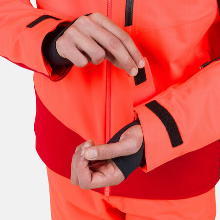 Zimná bunda Rossignol Hero Blackside Jkt Neon Red