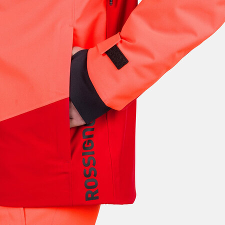 Zimná bunda Rossignol Hero Blackside Jkt Neon Red