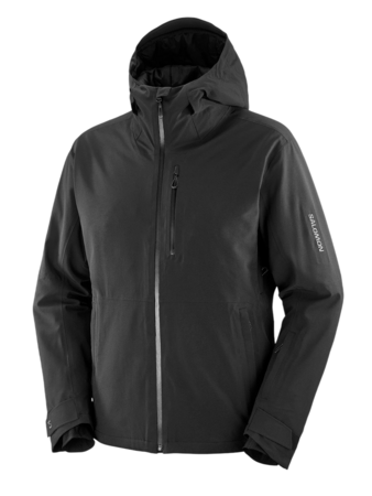 Lyžiarska bunda Salomon Highland Jacket Men Deep Black