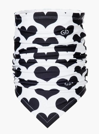Nákrčník Goldbergh Pepette Neckwarmer White/Black