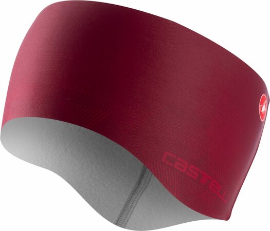 Čelenka Castelli Pro Thermal W Headband Bordeaux