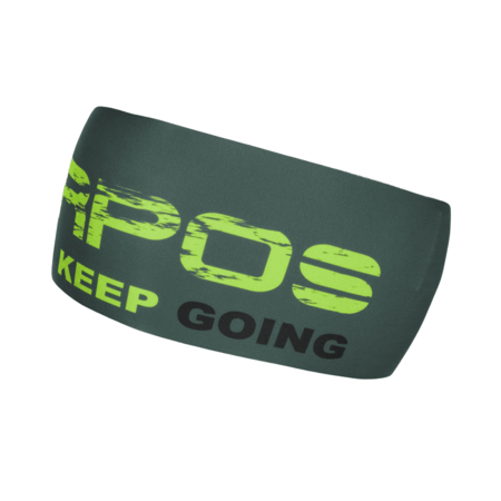 Čelenka Karpos Pelmetto Bridlicová/Limetková/Čierna