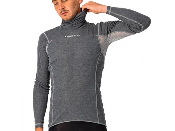 Pánska Funkčná Bielizeň Castelli Flanders Warm/Neck Grey