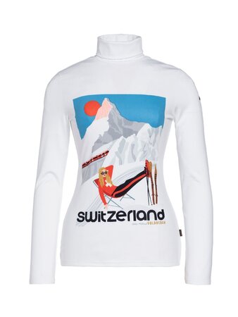 Tričko Goldbergh Gluhen Pully L/S White