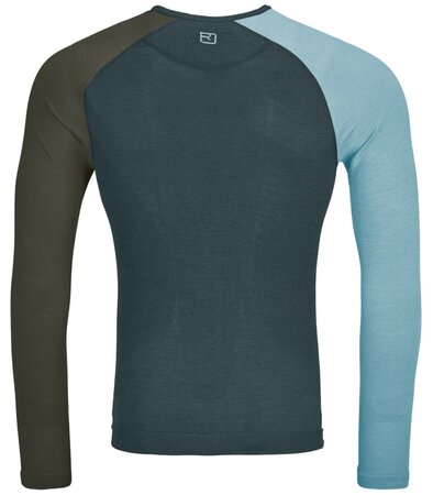 Pánske funkčné tričko Ortovox 120 Competition Light Long Dark Arctic Grey