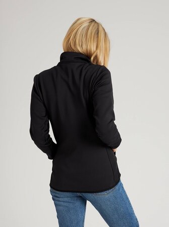 Dámska mikina Burton Multipath Full-Zip Fleece True Black