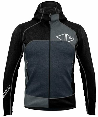 Mikina Crazy Idea Pull Resolution Man Black