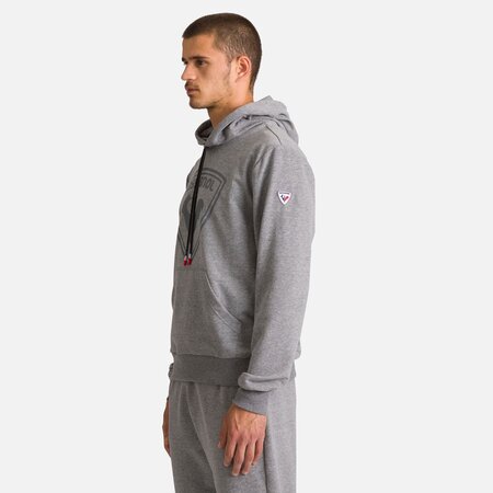Mikina Rossignol Logo Sweat Hood Heather Grey
