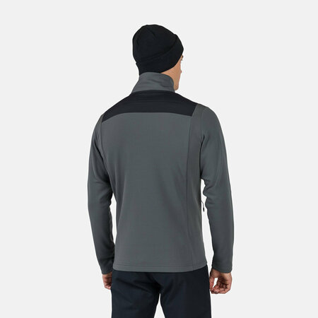 Mikina Rossignol New Hero Classique Hybrid Clim Onyx Grey