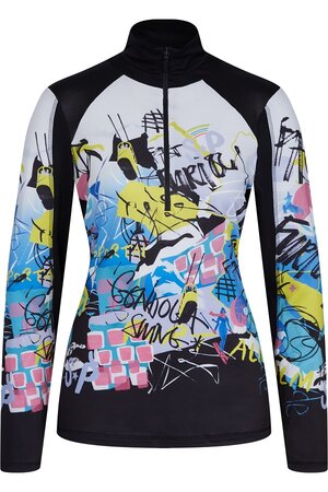 Mikina Sportalm Bonny Print Black