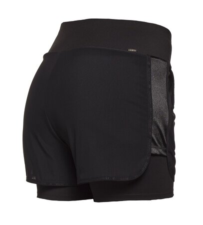 Šortky Goldbergh Zilke 2 Layer Short Black