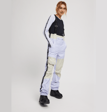 Dámske nohavice Burton Melter Bib Pants Opal/Silver Green