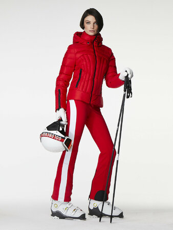 Nohavice Goldbergh Runner Ski Pants Ruby Red