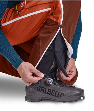 Pánske nohavice Ortovox 3L Ortler Pants M Clay Orange