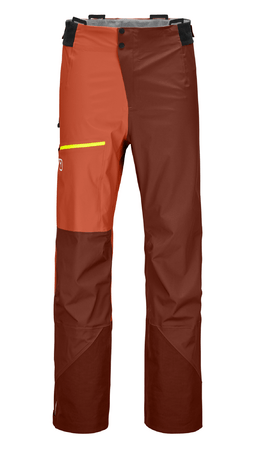 Pánske nohavice Ortovox 3L Ortler Pants M Clay Orange