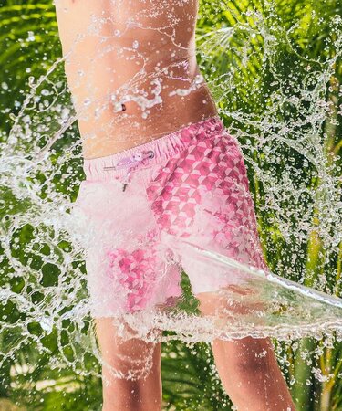 Pánske plavky Sea'sons Geometric Ruby