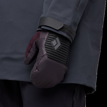 Rukavice Black Diamond Women's Session Knit Mitts Bordeaux