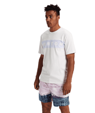 Pánske tričko Burton Lowball Short Sleeve T-Shirt Stout White