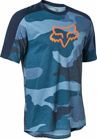 Pánsky Dres Fox Ranger Dr Ss Jersey Blue Camo