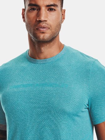 Tričko Under Armour Rush Seamless Novelty SS Blue