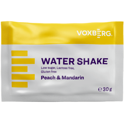 Proteínový nápoj Voxberg Clear Water Shake Broskyňa & mandarinka 30g