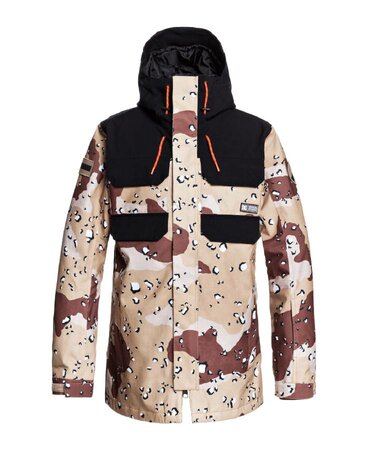 Zimná bunda DC Haven Jacket Chocolate Chip Camo