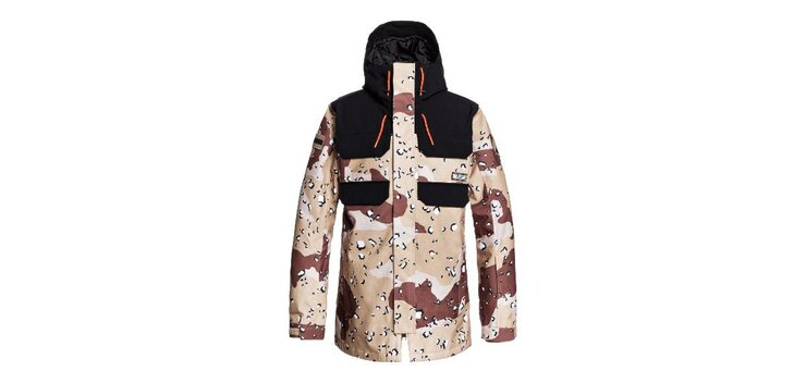 Zimná bunda DC Haven Jacket Chocolate Chip Camo