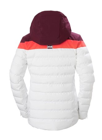 Lyžiarska bunda Helly Hansen W Imperial Puffy White/Red