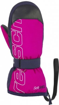 Lyžiarske rukavice Reusch Babytech ping glo / dress blue 19/20