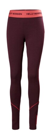 Dámske termo legíny Helly Hansen W Lifa Merino Midweight Wild Rose