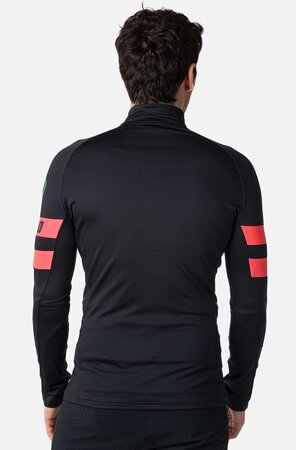 Pánske termo tričko Rossignol Classique Hero 1/2 Zip Dark Blue