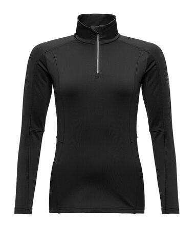Dámske funkčné tričko Rossignol W Classique 1/2 Zip Black