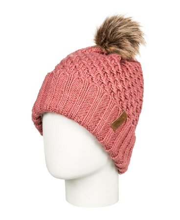 Zimná čiapka Roxy Blizzard Beanie Dusty Rose 20/21