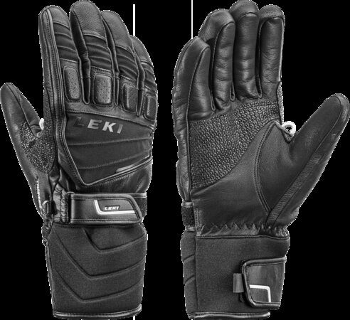 Lyžiarske rukavice Leki Griffin S Black 17/18