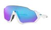 Oakley Flight Jacket Matte White w/PRIZM Sapphire