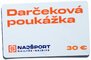 Predajňa darčekový poukaz na 30 €