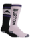 Ponožky Burton Weekend Midweight 2-Pack Elderberry