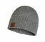 Zimná čiapka Buff knitted hat ruther melange grey 19/20