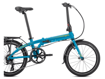 Bicykel Tern Link C8 Satin Black/Blue Magenta 2023