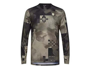 Cyklistický dres Fox Racing Flexair Ascent Ls Jersey Pulse Sand