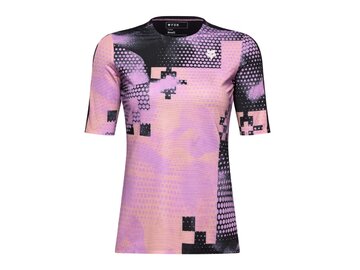 Cyklistický dres Fox Racing W Flexair Ascent Ss Pulse Dusty Rose