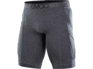 Cyklistické kraťasy s chráničmi Evoc Crash Pants Carbon Grey