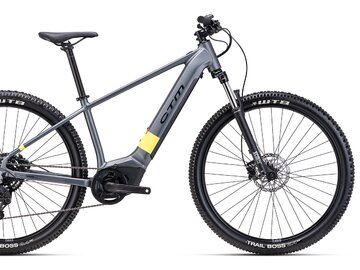 Elektrobicykel CTM Pulze GX Matná Sivá / Limetková 2025