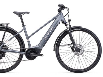 Elektrobicykel CTM Senze GX Lady Matná Sivá / Staroružová Perleť 2025