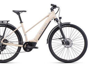 Elektrobicykel CTM Senze GX Lady Matná Svetlobéžová / Sivá 2025