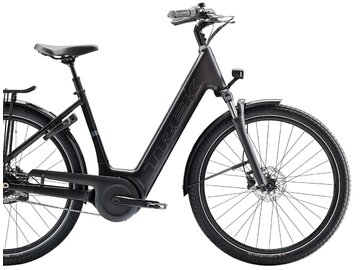 Elektrobicykel Trek District+ 4 Coaster Lowstep Trek Black Satin 545Wh 2026