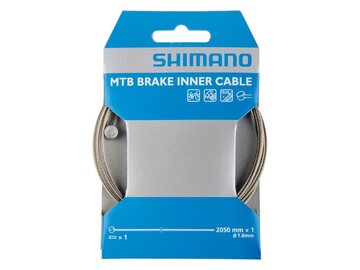 Lanko brzdové Shimano MTB 1,6 x 2050 mm Nerezové