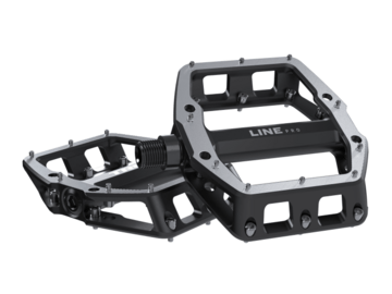 Ploché pedále Trek Line Pro Čierna