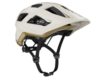 Prilba Trek Quantum WaveCel Era White/Old Style Gold
