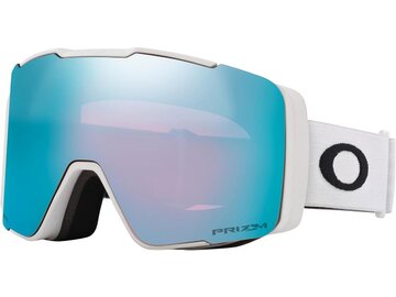 Lyžiarske okuliare Oakley Line Miner Pro L Matte White w/Prizm Sapphire & Prizm Iced